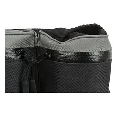 TRIXIE Baggy juosmens diržas su pavadėliu, diržas 62-125 cm, juodas/pilkas — 5 nuotrauka