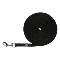 TRIXIE Tracking pavadys, gumuotas S-M 5 m/15mm, juodas