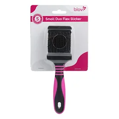 Blovi Small Duo Flex Slicker - double-sided, flexible poodle brush, Mała — 5 nuotrauka