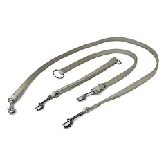 Das Lederband Universal Hundeleine Amsterdam grey