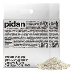 pidan Tapioka- & Tofu-Katzenstreu, 1 × 2.4 kg — 1 nuotrauka