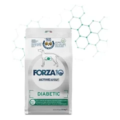 FORZA10 VetDiet DIABETIC All Breed sausas maistas suaugusiems šunims su žuvimi