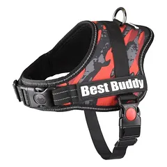 Flamingo Geschirr Best Buddy Pluto rot/camouflage