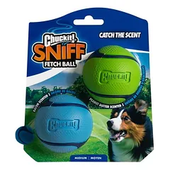 Chuckit! Sniff Fetch uostomi kamuoliukai, 2 vnt., žaislas šunims