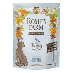 Rosie's Farm Single Meat Senior Pute mit Reis