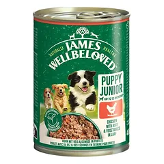 James Wellbeloved Junior Dog Hypoallergenic su vištiena paštete, drėgnas maistas šunims — 2 nuotrauka