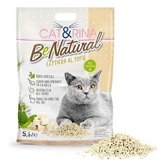 CAT&RINA BENATURAL 3.0MM TOFU CAT LITTER,ORIGINAL 2500 G 5,5 L