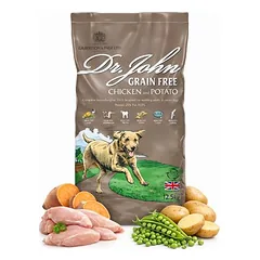 Dr John Getreidefrei mit Huhn für ausgewachsene Hunde