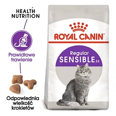 ROYAL CANIN Sensible 33 sausas ėdalas suaugusioms jautraus virškinamojo trakto katėms 3 x 400g