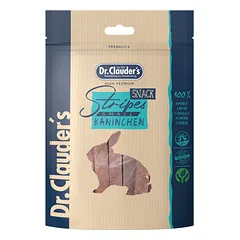 Dr.Clauder´s Stripes Snack Kaninchen skanėstas juostelėmis su triušiena 80 g