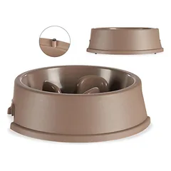 Dubenėlis PETSOLA 87854 rudas, 7,5x27x27 cm, plastikas — 2 nuotrauka