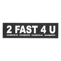 Julius - K9 2 Fast 4 You ženkliukas 2 vnt. - Velcro lipdukas Julius K9 pakinktams