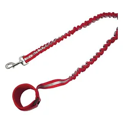Nobby bėgiojimo pavadėlis Elastic, raudonas