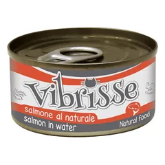 Vibrisse Natural Salmon konservai suaugusioms katėms su lašiša, 70 g