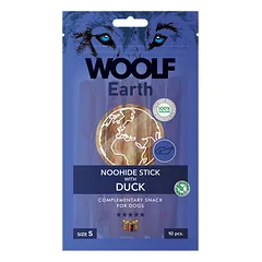 WOOLF Earth Noohide Stick with Duck 90g ančių lazdelės