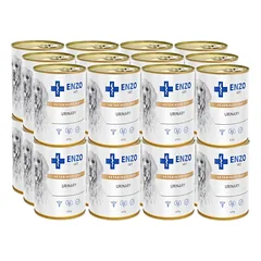 ENZO VET Urinary nuo šlapimo takų ligų su vištiena šunims 24x400g