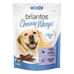 Briantos Chewy Wraps be žalios odos, skanėstai šunims — 2 nuotrauka