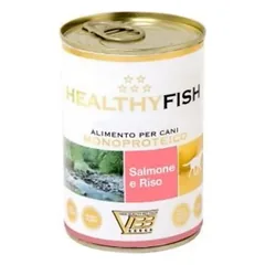 Healthyfish Salmone e Riso ( su lašiša ir ryžiais) paštetas šunims 400g.