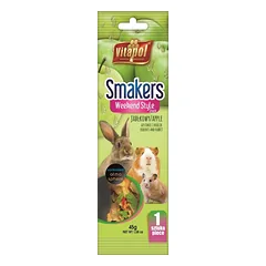 VITAPOL Smakers Weekend Style graužikams su obuoliais 1 vnt.