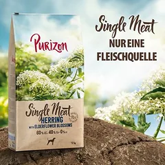 Purizon Single Meat Hering mit Holunderblüten