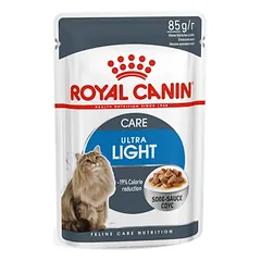 Light Weight Care (padaže) drėgnas pašaras katėms Royal Canin (ploni griežinėliai padaže)