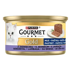 GOURMET Gold Mus su aviena 6x85g drėgnas maistas katėms