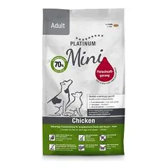 Platinum Adult Mini sausas maistas mažų veislių šunims su vištiena, 900 g