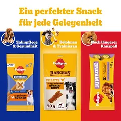 Pedigree DentaStix kasdienė dantų priežiūra / Fresh ekonominė pakuotė, skanėstai šunims 168 vnt. — 3 nuotrauka
