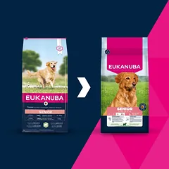 Eukanuba Life Care Dog Senior L/XL Breed Lamb Rice pašaras pagyvenusiems didelių ir labai didelių veislių šunims 12 kg — 2 nuotrauka