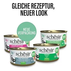 Schesir Complements Filet drebučiuose, drėgnas maistas katėms, ekonominė pakuotė 24 x 70 g — 5 nuotrauka