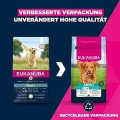 Eukanuba Premium Nutrition Adult Large & Giant Breed su ėriena ir ryžiais, sausas maistas šunims, 3 kg — 3 nuotrauka