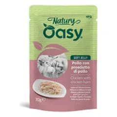 Oasy Natury guliašas su vištiena ir kumpiu katėms - Pet24