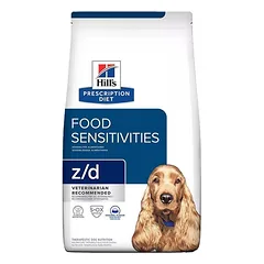 Hill’s PRESCRIPTION DIET z/d sausas maistas šunims Jautriems pašarui 3 kg parduotuvėje ramiosblusos.lt