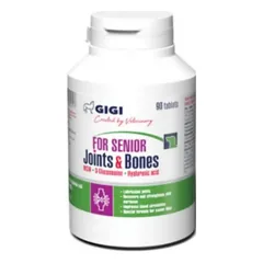 Gigi Joints & Bones Senior papildas vyresnių šunų kaulų ir sąnarių funkcijai, N90