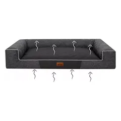 Šunų guolis, sofa, vandeniui atspari, nuimamas užvalkalas, XL dydis, 100x65 cm — 5 nuotrauka