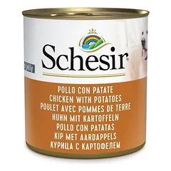 SCHESIR Complements Vištiena su pomidorais želė 6x285 g šlapias maistas šunims