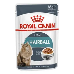 Royal Canin Hairball Care In Gravy Pouch konservai katėms padaže, 85g