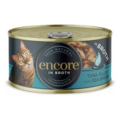 Applaws ENCORE Tuna Fillet With Sea Bream In Broth konservai katėms su tuno fileja ir jūrų karosa, 70 g