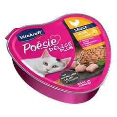 Vitakraft Poésie Délice Plus drėgnas maistas katėms 15 x 85 g, 80 - 99 g — 1 nuotrauka