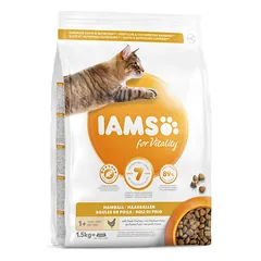 IAMS Hairball maistas katėms nuo plaukų gumuliukų 10kg