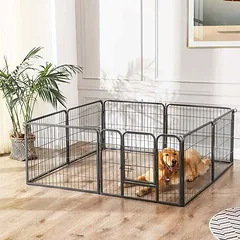 Šunų narvas Feandrea, iš 8 ploksčių 77 x 60 cm — 3 nuotrauka