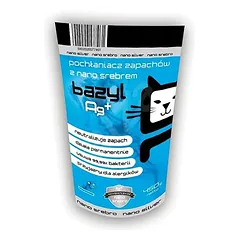 Bazyl Ag+ Odour absorber antibakteriniai milteliai į kraiką 450g photo