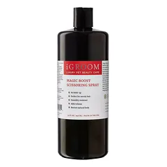 IGroom Magic Boost Scissoring Spray - maitinamasis purškiklis, palengvinantis formavimą ir paspartinantis džiovinimą, suteikia apimties, 236ml — 3 nuotrauka
