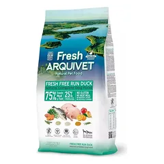 ARQUIVET Fresh Pusiau drėgnas šunų ėdalas antis su vandenyno žuvimis 10 kg