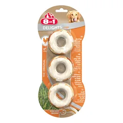 8IN1 skanėstas Delights Rings 3 vnt.