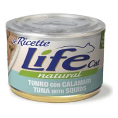 Life Cat LeRicette konservai su tunu, kalmarais ir šparaginėm pupelėm katėms