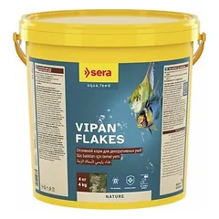Sera Vipan Nature dribsnių maistas dekoratyvinėms žuvims 21000 ml (4 kg) — 2 nuotrauka