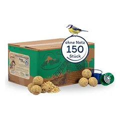 Lyra Pet® Alb-Mühle zylių kamuoliukai be tinklelio, viso grūdo ir riešutų, po 85 g, 150 vnt. — 1 nuotrauka