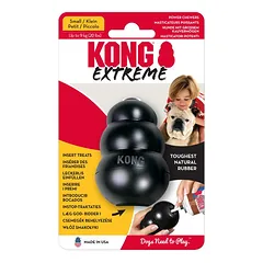 KONG Extreme Small gumos žaislas šunims, itin patvarus, užpildomas