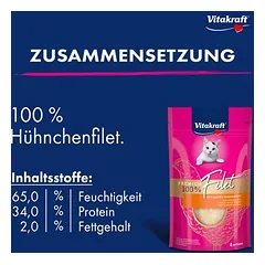 Vitakraft Premium Filet skanėstai katėms — 3 nuotrauka